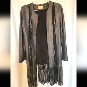 Free People Abbey Leather Jacket